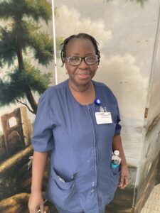 Magana Jean Baptiste, Environmental Services Housekeeper